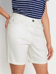 Pantalones cortos de denim de M&Co - Imagen 4 de 4