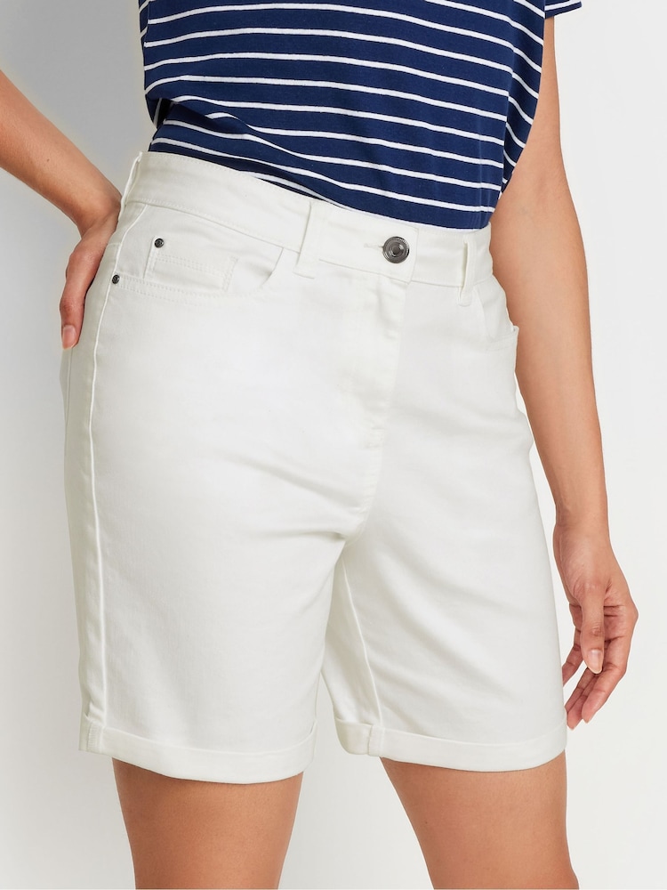 Pantalones cortos de denim de M&Co - Imagen 4 de 4