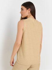 Chaleco de algodón 100 % con botones de Long Tall Sally - Imagen 3 de 5