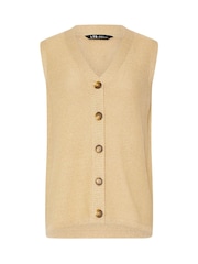 Chaleco de algodón 100 % con botones de Long Tall Sally - Imagen 5 de 5