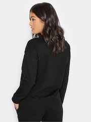 PixieGirl Petite Black Crew Neck Sweatshirt - Image 3 of 4