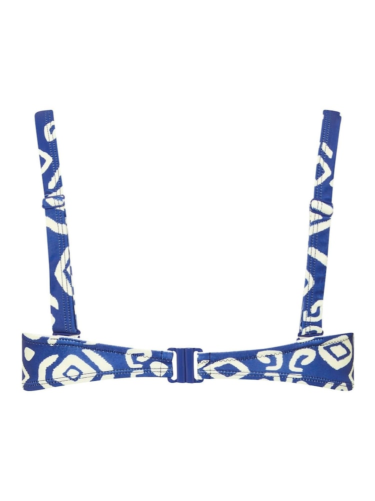 M&Co Blue Bandeau Bikini Top - Image 7 of 7