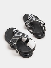 Long Tall Sally Black Beaded Sandals - Image 4 of 5
