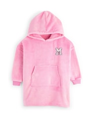 Alphabet Personalised Kids Character Cushion Hooded Blanket - Image 1 of 5