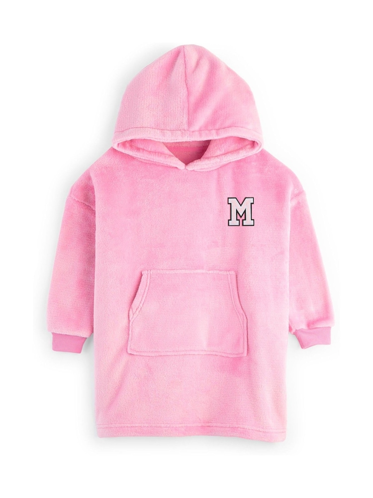 Alphabet Personalised Kids Character Cushion Hooded Blanket - Image 1 of 5 Alphabet Personalised Kids Character Cushion Hooded Blanket - Image 1 of 5