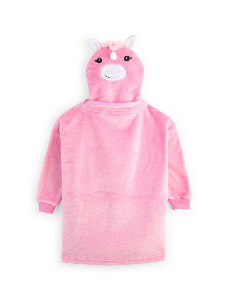 Alphabet Personalised Kids Character Cushion Hooded Blanket - Image 2 of 5
