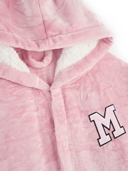 Alphabet Personalised Womens Hooded Cuffed Robe - Image 2 of 4