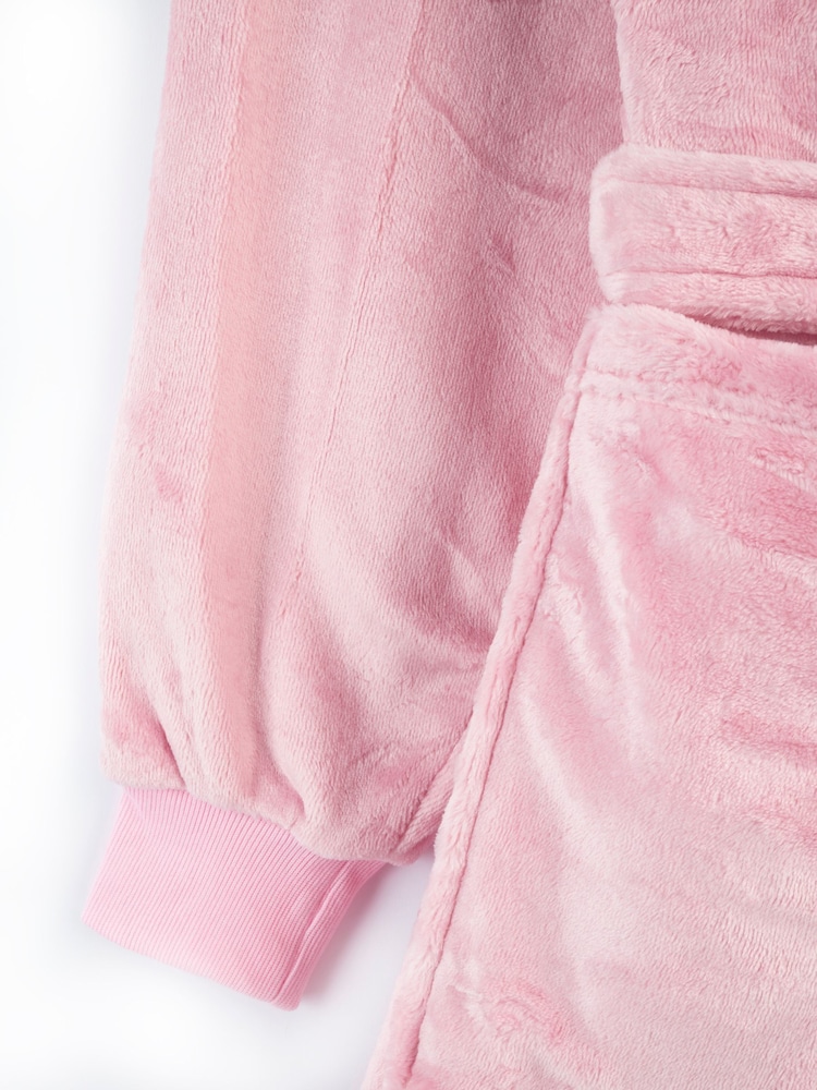 Alphabet Personalised Womens Hooded Cuffed Robe - Image 4 of 4