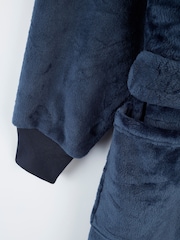 Alphabet Personalised Mens Hooded Cuffed Robe - Image 3 of 4