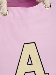 Personalised Womens Marine Style 100% Cotton Tote Bag by Alphabet - Image 4 of 4