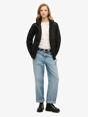 Superdry Black Hooded Ultimate Tech Windbreaker - Image 3 of 6