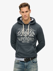 Superdry Lo-Fi Outdoor Mono Relaxed Hoodie - Bild 1 von 4