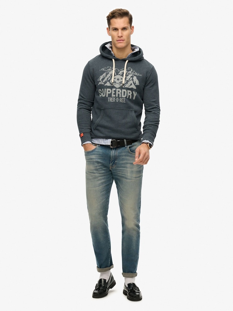 Superdry Lo-Fi Outdoor Mono Relaxed Hoodie - Bild 2 von 4