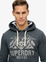 Superdry Lo-Fi Outdoor Mono Relaxed Hoodie - Bild 4 von 4
