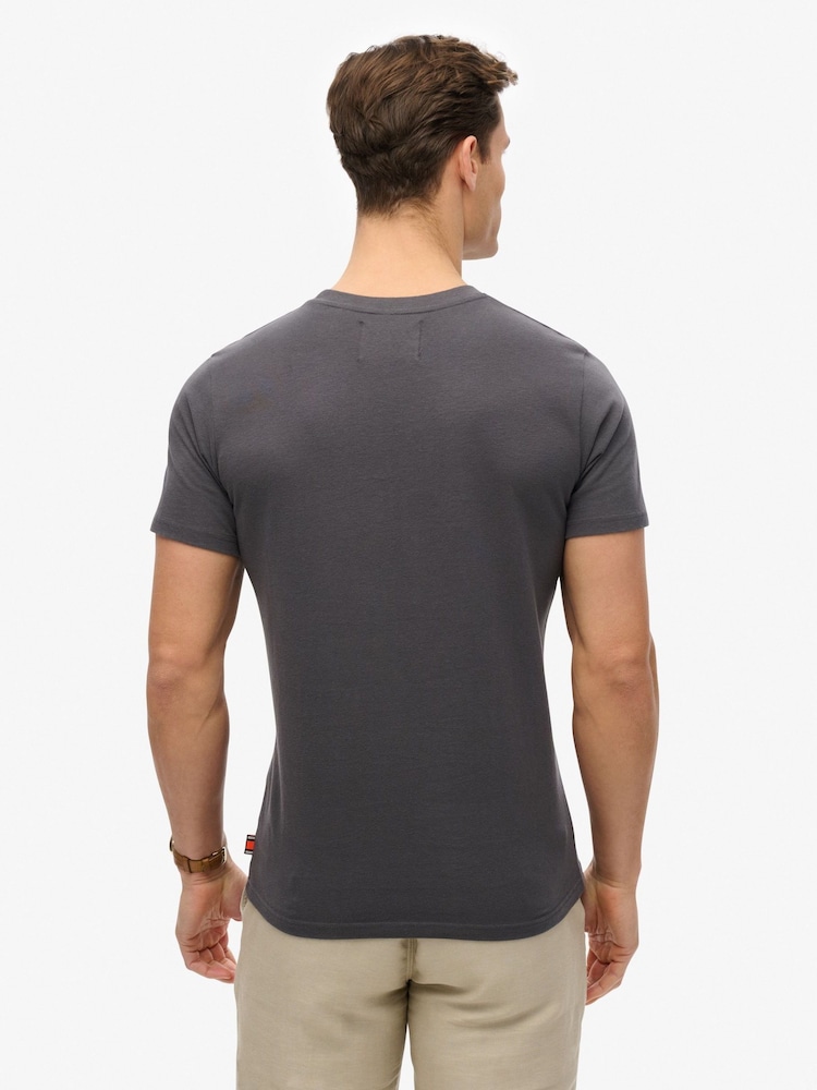 Superdry Vintage Logo Tonal 100% Bombažna majica - Slika 2 iz 4