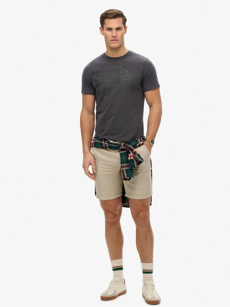 Superdry Vintage Logo Tonal 100% Bombažna majica - Slika 4 iz 4