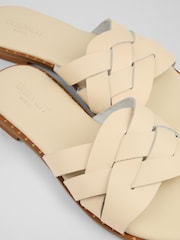 LK Bennett Natural Amara Veg Leather Multi Strap Sandals - Image 4 of 4
