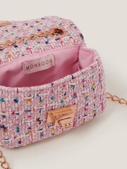 Monsoon Mini Flower Print Boucle Bag - Bild 3 von 4