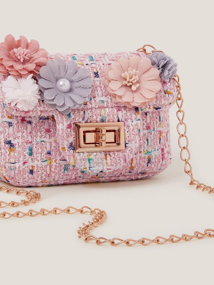 Monsoon Mini Flower Print Boucle Bag - Bild 4 von 4 Monsoon Mini Flower Print Boucle Bag - Bild 4 von 4