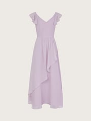 Monsoon Purple Monsoon Indi Tie-Back Prom Dress - Image 1 of 3