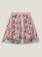 Monsoon Heather Floral Embroidered Tulle Skirt - Image 2 of 2