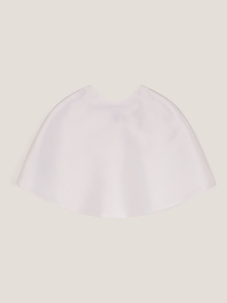 Monsoon Natural Duchess Bow Twill Cape - Image 3 of 4