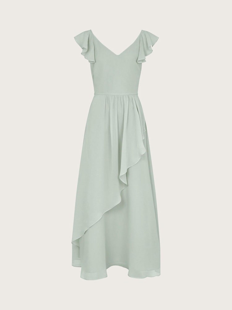 Monsoon Green Monsoon Indi Tie-Back Prom Dress - Image 1 of 3
