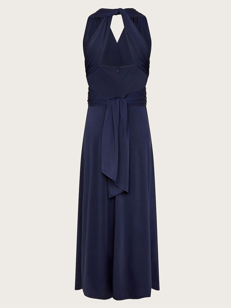 Monsoon Blue Monsoon Tia Twist Prom Dress - Image 2 of 3