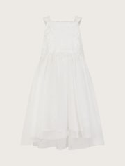 Monsoon White Anna Strappy Lace High-Low Dress - Image 1 of 1