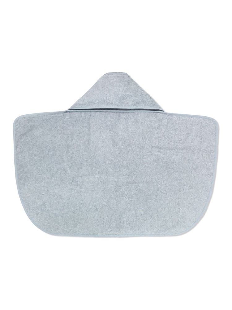 MORI Blue Organic Cotton Super Soft Kids Hooded Towel - Image 2 of 3