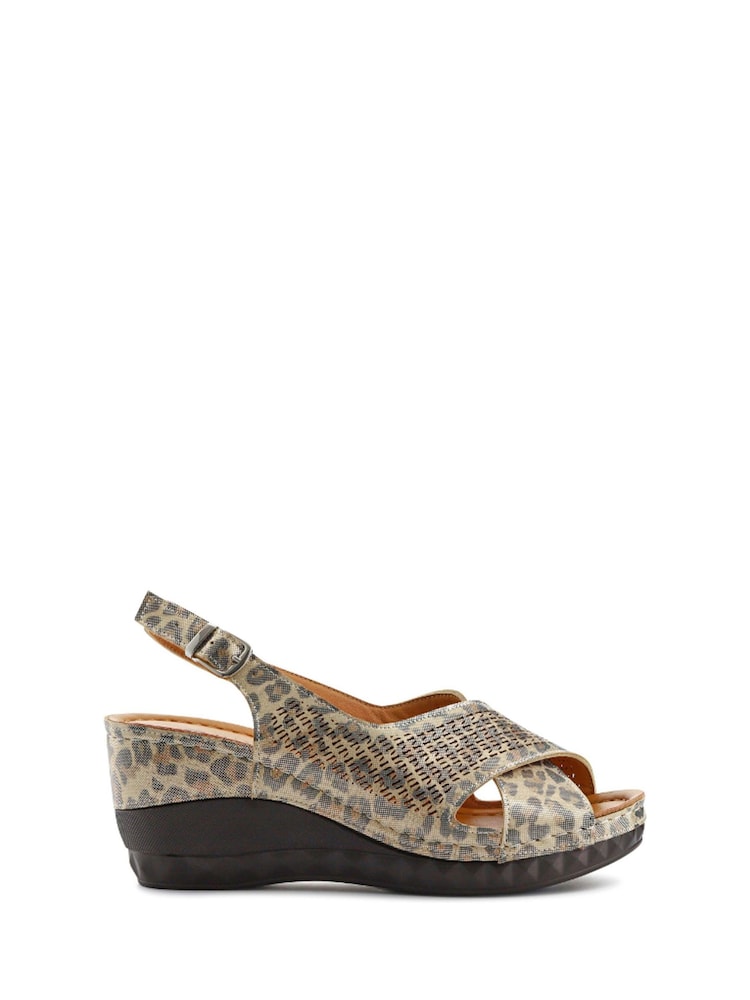 Metalizado - Pavers Cushioned Smart Slingback Sandals - Imagen 1 de 5 Metalizado - Pavers Cushioned Smart Slingback Sandals - Imagen 1 de 5