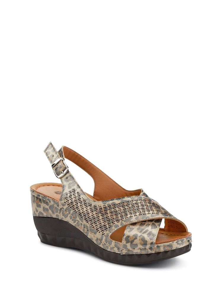 Metalizado - Pavers Cushioned Smart Slingback Sandals - Imagen 2 de 5 Metalizado - Pavers Cushioned Smart Slingback Sandals - Imagen 2 de 5