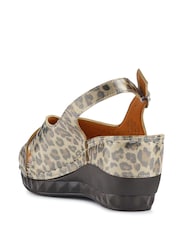 Metallic - Pavers Cushioned Smart Slingback Sandals - Image 3 of 5