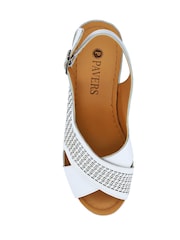 Blanco - Pavers Cushioned Smart Slingback Sandals - Imagen 4 de 5