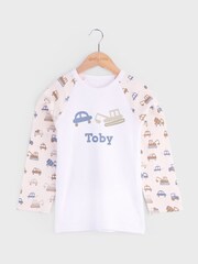 Personalised Girls Rainbow Pyjamas Set by Dollymix - Image 2 of 6