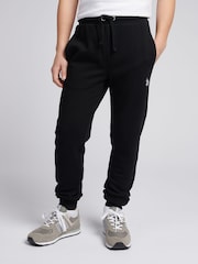 Preto - U.S. Polo Assn. Boys Double Horsemen Joggers - Imagem 1 de 9