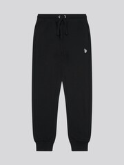 Preto - U.S. Polo Assn. Boys Double Horsemen Joggers - Imagem 6 de 9