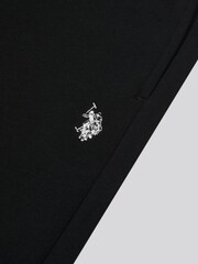 Preto - U.S. Polo Assn. Boys Double Horsemen Joggers - Imagem 8 de 9