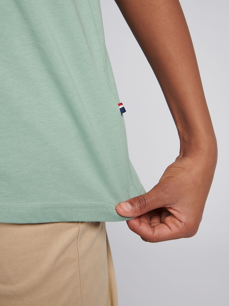 Темно-зелений - U.S. Polo Assn. хлопчики Double Horsemen 100% Cotton футболки - Image 5 of 9