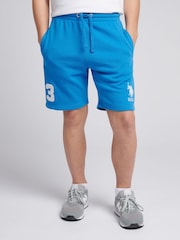 U.S. Polo Assn. Blue Boys 100% Cotton Player 3 Sweat Shorts - Image 1 of 11