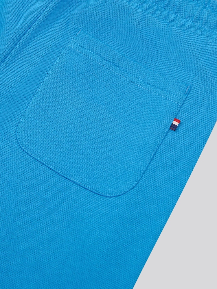 U.S. Polo Assn. Blue Boys 100% Cotton Player 3 Sweat Shorts - Image 11 of 11