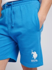 U.S. Polo Assn. Blue Boys 100% Cotton Player 3 Sweat Shorts - Image 2 of 11