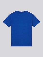 U.S. Polo Assn. Light Blue Boys Double Horsemen 100% Cotton T-Shirt - Image 2 of 4