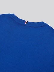 U.S. Polo Assn. Light Blue Boys Double Horsemen 100% Cotton T-Shirt - Image 4 of 4