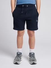 U.S. Polo Assn. Blue Boys Waffle Texture Shorts - Image 1 of 7