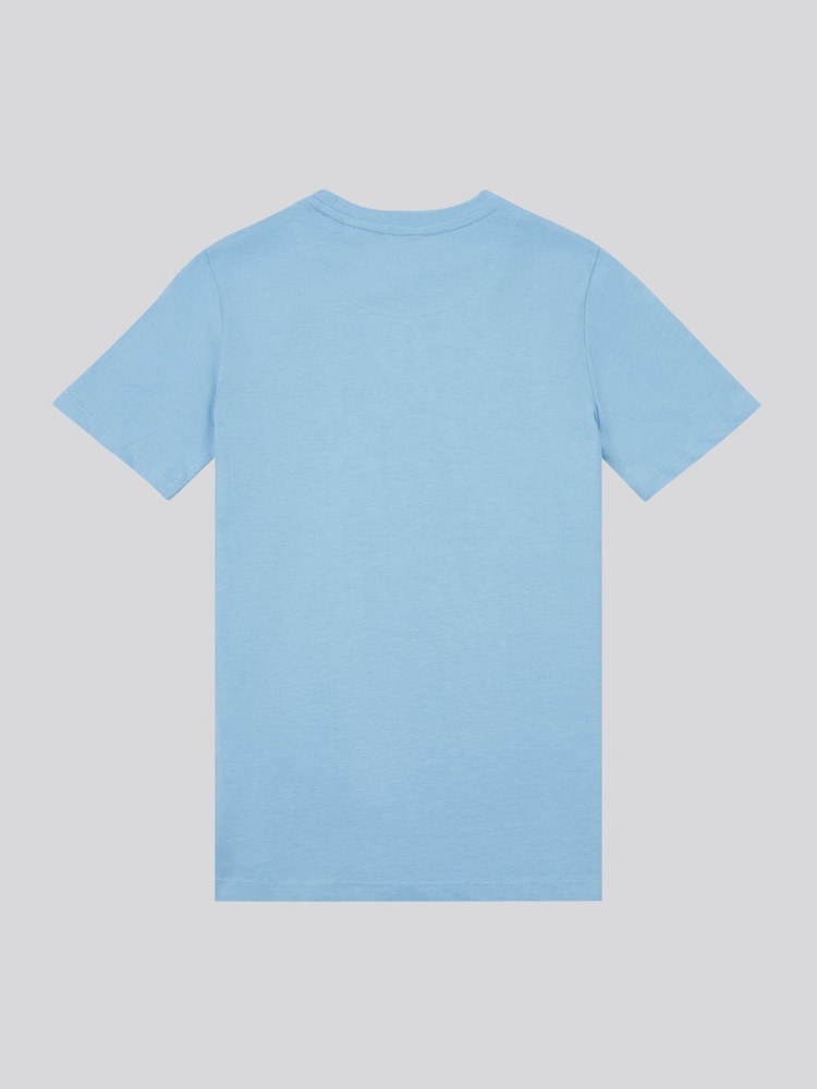 U.S. Polo Assn. Navy Blue Boys 100% Cotton Signature Arch Print T-Shirt - Image 6 of 7
