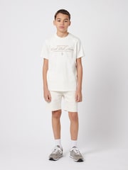U.S. Polo Assn. Boys 100% Cotton Premium Embroidery Graphic T-Shirt - صورة 3 من 7