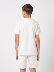 U.S. Polo Assn. Boys 100% Cotton Premium Embroidery Graphic T-Shirt - صورة 4 من 7