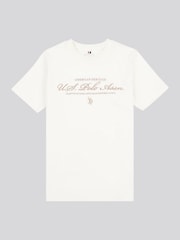 U.S. Polo Assn. Boys 100% Cotton Premium Embroidery Graphic T-Shirt - صورة 5 من 7