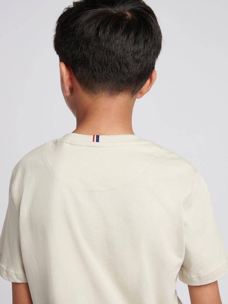 U.S. Polo Assn. Natural Double Horsemen T-Shirt - Image 6 of 10